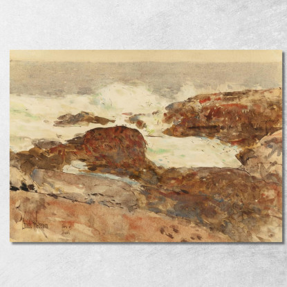 Isole Di Shoals Childe Hassam chs29 quadro stampato su tela