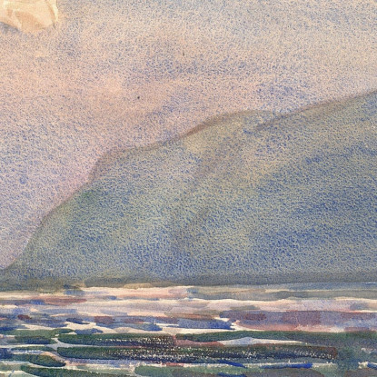 Mezzogiorno Sopra Newburgh Childe Hassam chs45 quadro stampato su tela