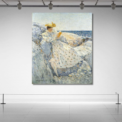 Luce Solare Estiva Isole Di Shoals Childe Hassam chs70 quadro stampato su tela