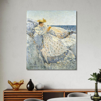 Luce Solare Estiva Isole Di Shoals Childe Hassam chs70 quadro stampato su tela