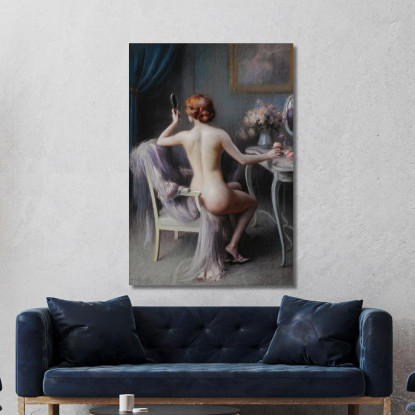 Femminile Francese Delphin Enjolras dej11 quadro stampato su tela