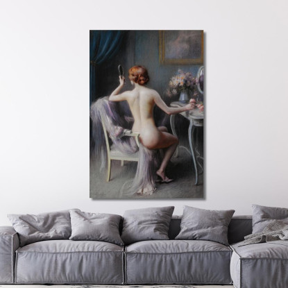 Femminile Francese Delphin Enjolras dej11 quadro stampato su tela