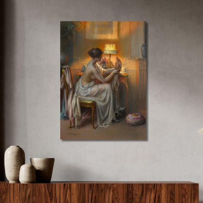 L'Intenditore Delphin Enjolras dej15 quadro stampato su tela