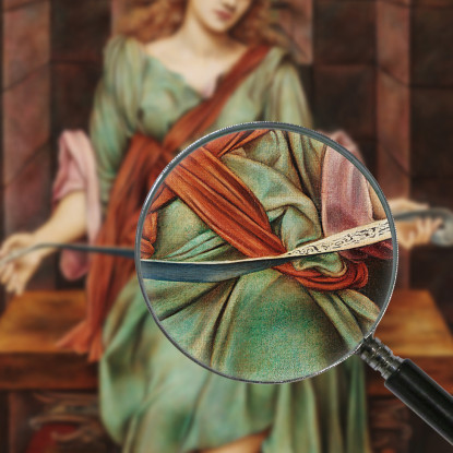 La Casa-Prigione Dell'Anima Evelyn De Morgan emg53 quadro stampato su tela