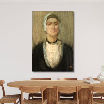 Una Ragazza Olandese Frances Hodgkins fhd2 quadro stampato su tela