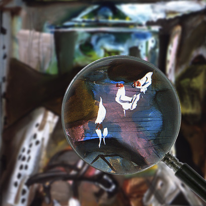 Interno Del Fienile Dolaucothy Frances Hodgkins fhd4 quadro stampato su tela