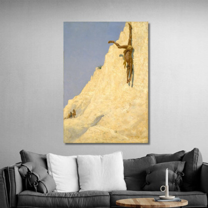 Il Trasgressore Frederic Remington frm62 quadro stampato su tela