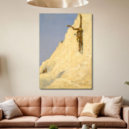 Il Trasgressore Frederic Remington frm62 quadro stampato su tela