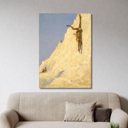 Il Trasgressore Frederic Remington frm62 quadro stampato su tela
