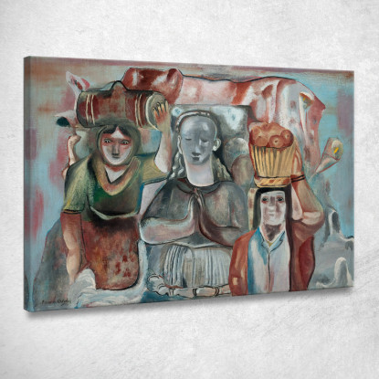 Santuario Spagnolo Frances Hodgkins fhd30 quadro stampato su tela