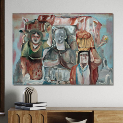 Santuario Spagnolo Frances Hodgkins fhd30 quadro stampato su tela