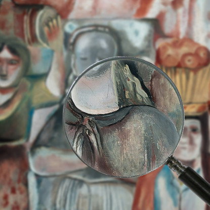 Santuario Spagnolo Frances Hodgkins fhd30 quadro stampato su tela