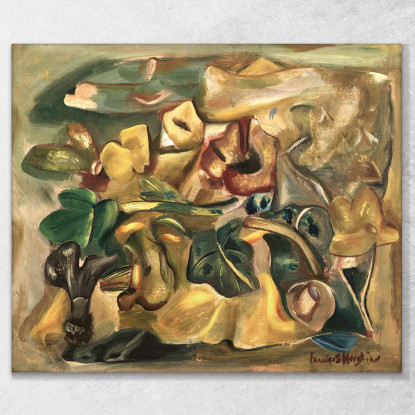 Natura Morta Frances Hodgkins fhd34 quadro stampato su tela