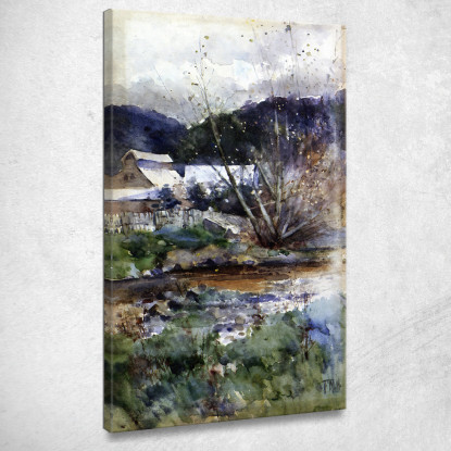 Il Leith Frances Hodgkins fhd41 quadro stampato su tela