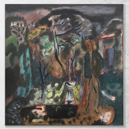 Il Pozzo Spagnolo Purbeck Frances Hodgkins fhd46 quadro stampato su tela