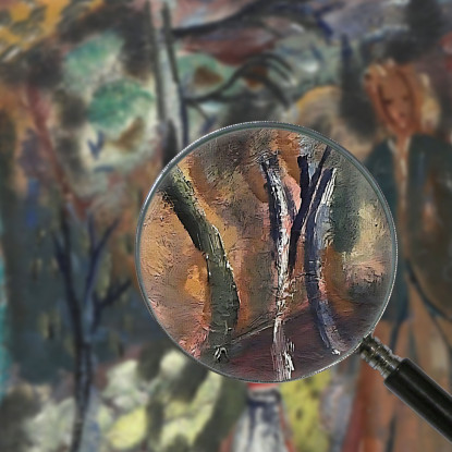 Il Pozzo Spagnolo Purbeck Frances Hodgkins fhd46 quadro stampato su tela