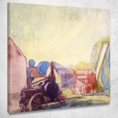 Motore Di Trazione Frances Hodgkins fhd47 quadro stampato su tela