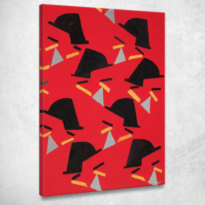 Senza Titolo Design Tessile N. Ii Frances Hodgkins fhd51 quadro stampato su tela