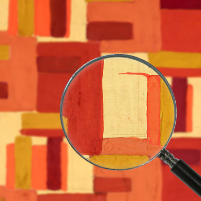 Senza Titolo Design Tessile N. Iv Frances Hodgkins fhd53 quadro stampato su tela