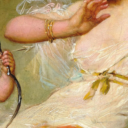 Cupido 2 Hans Zatzka hzt15 quadro stampato su tela