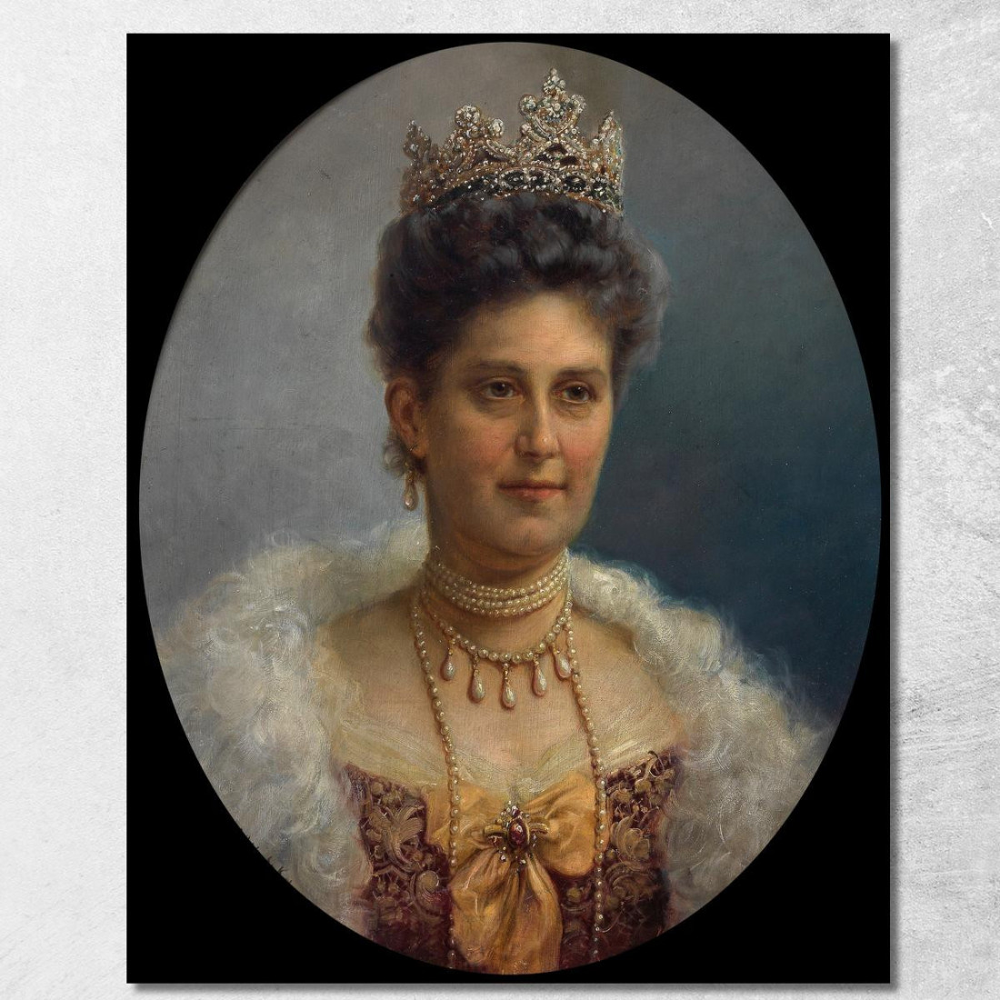 Arciduchessa Maria Annunziata Hans Zatzka hzt19 quadro stampato su tela