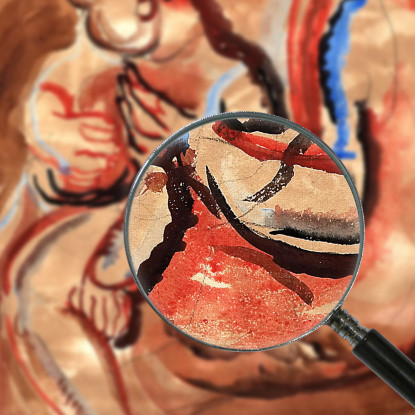 Madre E Figlio Frances Hodgkins fhd58 quadro stampato su tela