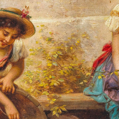 Tormentatori Hans Zatzka hzt40 quadro stampato su tela