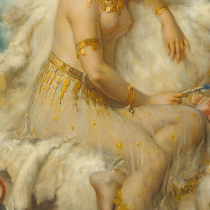 L'Odalisca Hans Zatzka hzt51 quadro stampato su tela