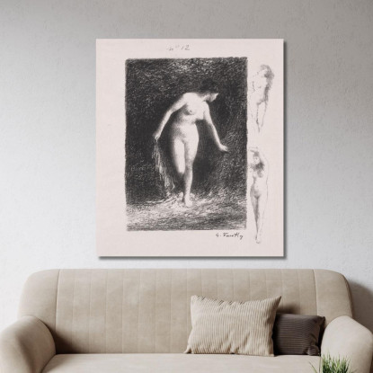 Diana Henri Fantin-Latour hft14 quadro stampato su tela