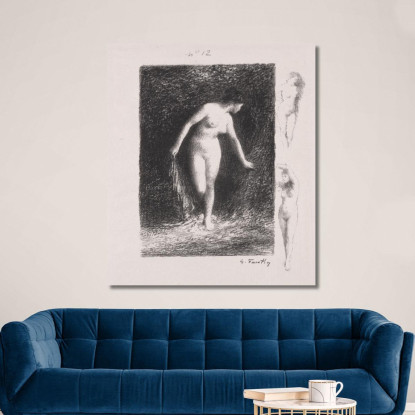 Diana Henri Fantin-Latour hft14 quadro stampato su tela