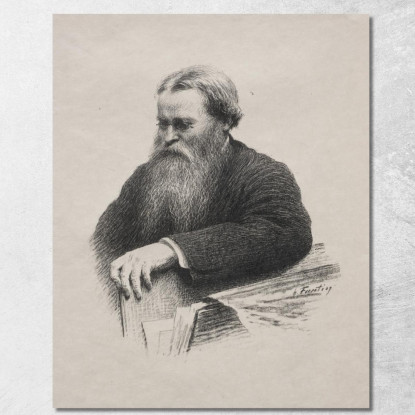 Edwin Edwards Henri Fantin-Latour hft16 quadro stampato su tela