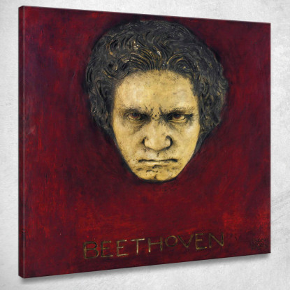 Beethoven Franz von Stuck fvs7 quadro stampato su tela