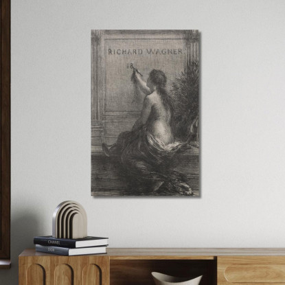 Immortalità Henri Fantin-Latour hft36 quadro stampato su tela