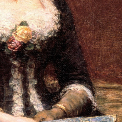 Ritratto Di Madame Léon Maître Ritratto Di Madame Léon Maître Henri Fantin-Latour hft73 quadro stampato su tela