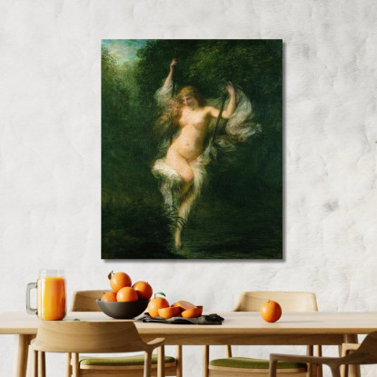 Sara La Bagnante Henri Fantin-Latour hft91 quadro stampato su tela