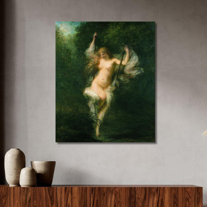 Sara La Bagnante Henri Fantin-Latour hft91 quadro stampato su tela