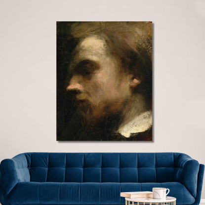 Autoritratto 3 Henri Fantin-Latour hft94 quadro stampato su tela