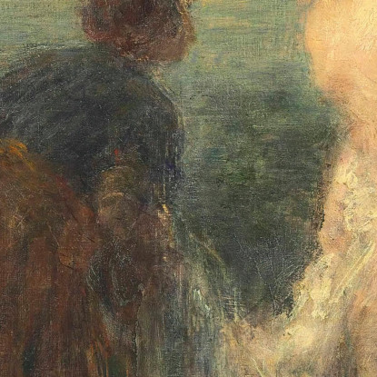 Uscita Bagno 2 Henri Fantin-Latour hft97 quadro stampato su tela