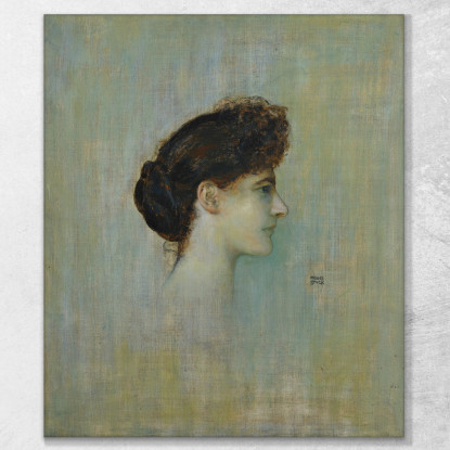 Ritratto Di Signora Franz von Stuck fvs18 quadro stampato su tela