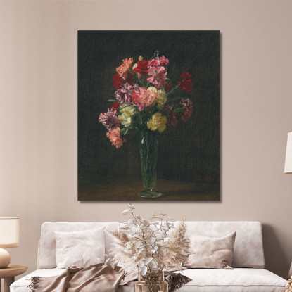 Occhielli Henri Fantin-Latour hft137 quadro stampato su tela