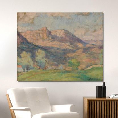 Le Baou De Vence Henri Lebasque hlb30 quadro stampato su tela