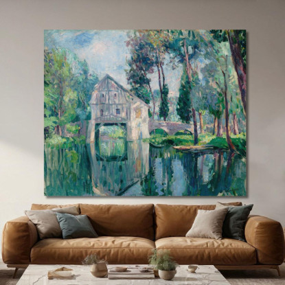 Il Mulino Henri Lebasque hlb35 quadro stampato su tela