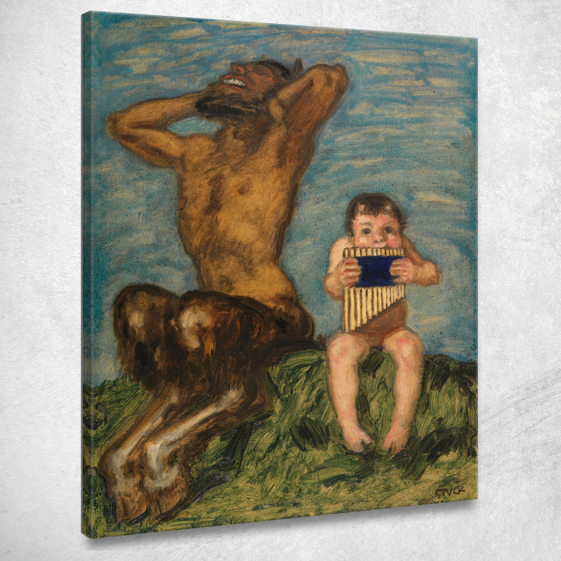 Dissonanza Franz von Stuck fvs26 quadro stampato su tela