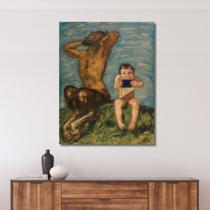 Dissonanza Franz von Stuck fvs26 quadro stampato su tela