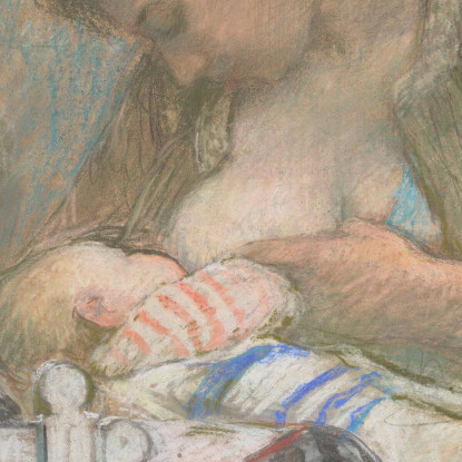 Maternità Henri Lebasque hlb45 quadro stampato su tela