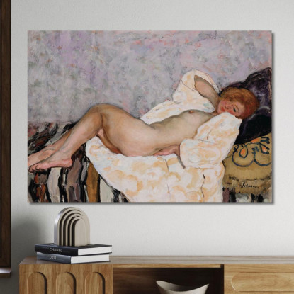 Mentire Nudo Henri Lebasque hlb52 quadro stampato su tela