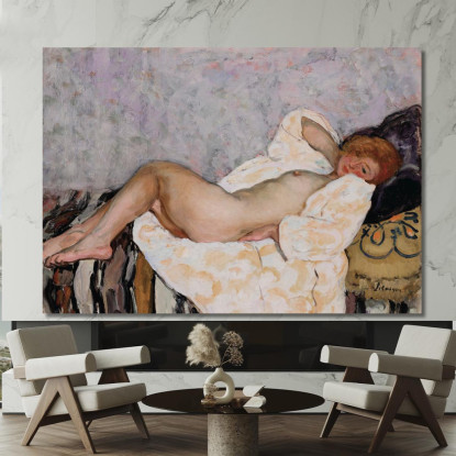 Mentire Nudo Henri Lebasque hlb52 quadro stampato su tela
