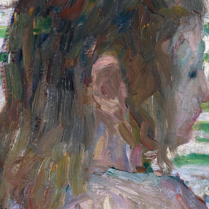 Testa Piccola Di Profilo Henri Lebasque hlb64 quadro stampato su tela