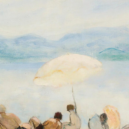 Sulla Spiaggia Henri Lebasque hlb68 quadro stampato su tela