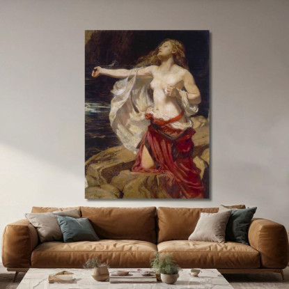 Arianna Herbert James Draper hjd3 quadro stampato su tela